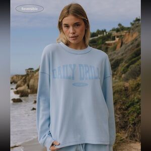 Daily drills oversized reversible sport thermal POWDER XS/S NEW